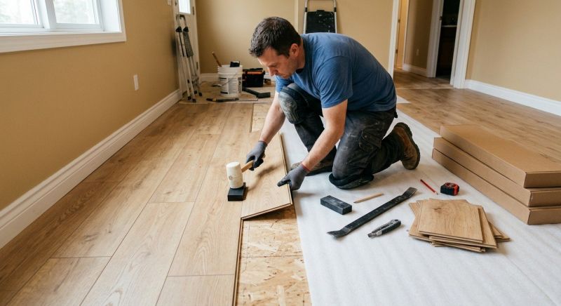 Laminate Floor Installation in Cabin John, MD