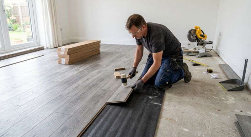 Laminate Floor Installation in Falls Church, VA
