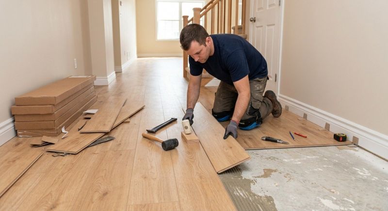 Laminate Floor Replacement in Arlington County, VA
