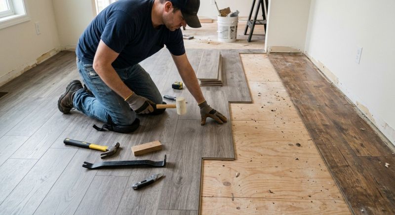 Laminate Floor Replacement in Oakton, VA