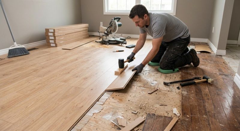 Laminate Flooring Replacement in Oxon Hill, MD