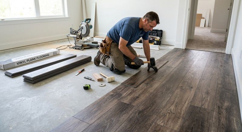 Linoleum Floor Installation in Arlington, VA