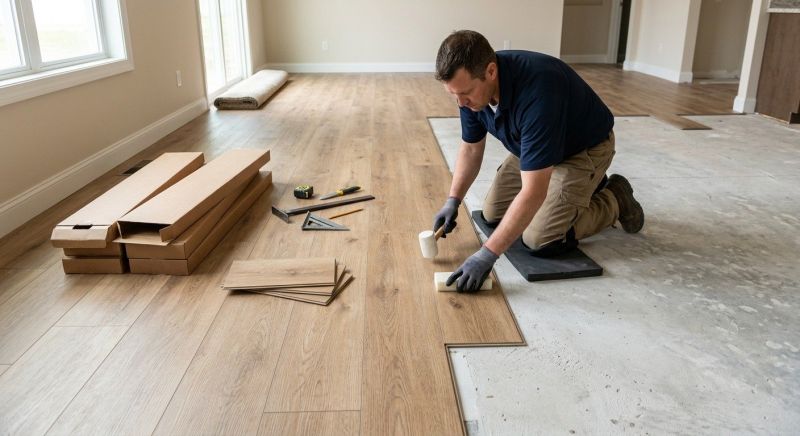 Luxury Vinyl Tile Installation in Bowie, MD