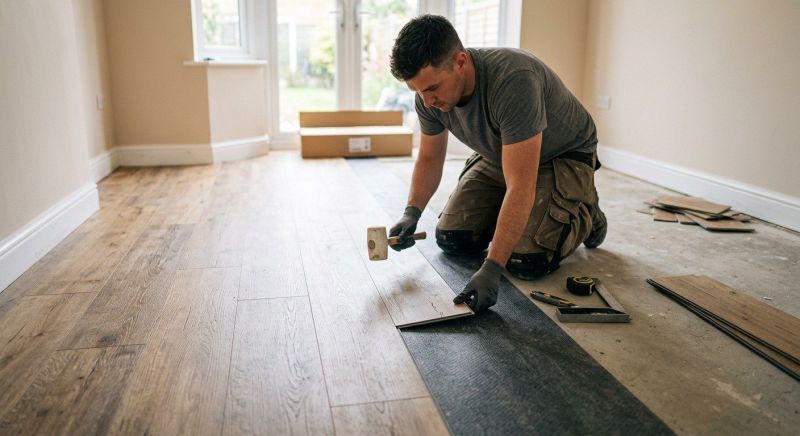 Luxury Vinyl Tile Installation in Clifton, VA