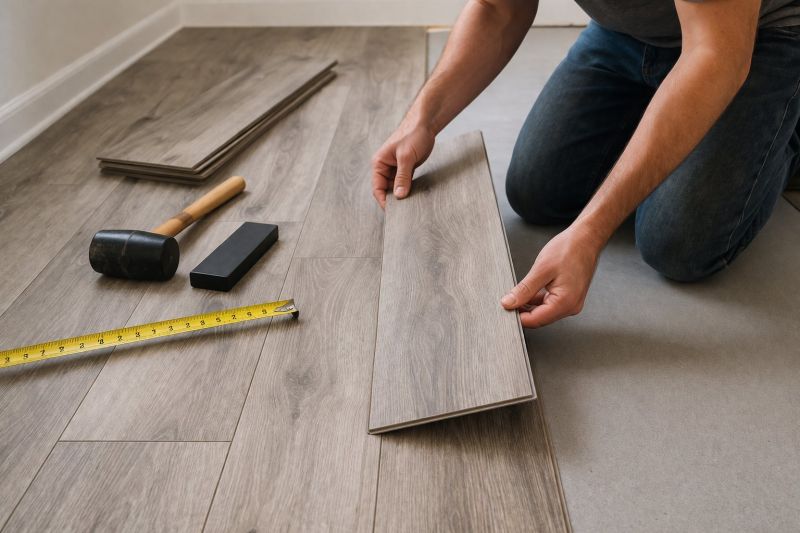 Luxury Vinyl Tile Installation in Montgomery County, MD