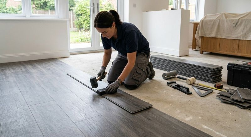 Luxury Vinyl Tile Installation in Silver Spring, MD