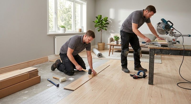 Plank Laminate Installation in Oxon Hill, MD