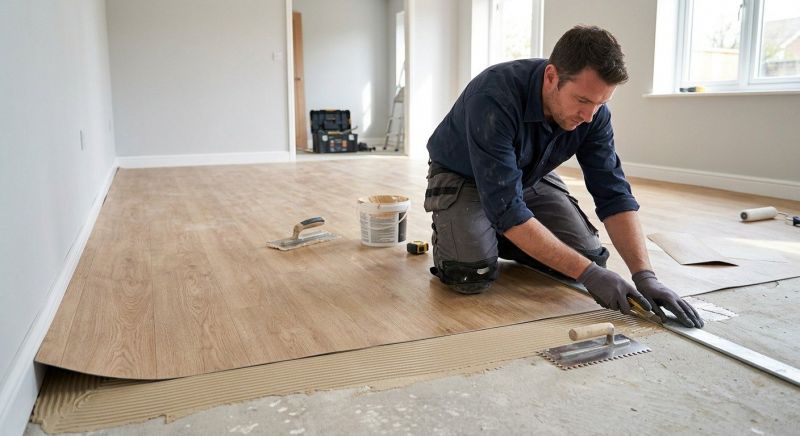 Sheet Flooring Installation in Dunkirk, MD