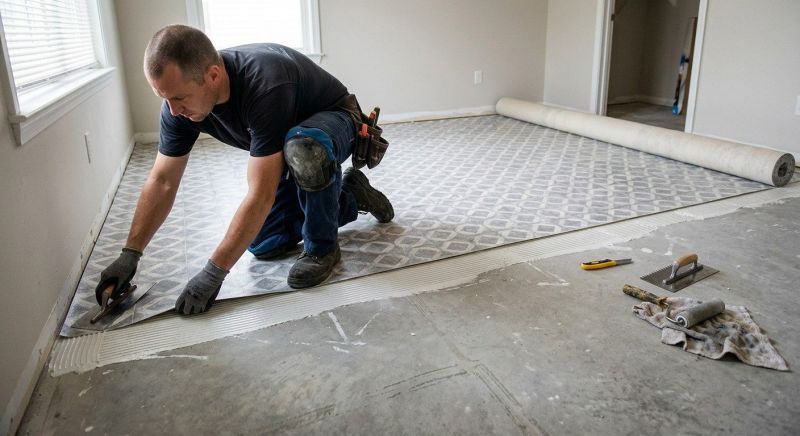 Sheet Flooring Installation in Sandy Spring, MD