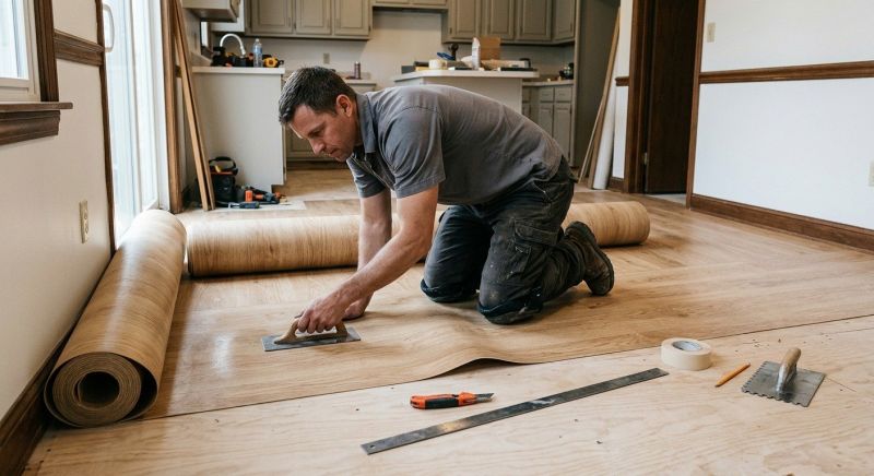 Sheet Flooring Installation in Springfield, VA