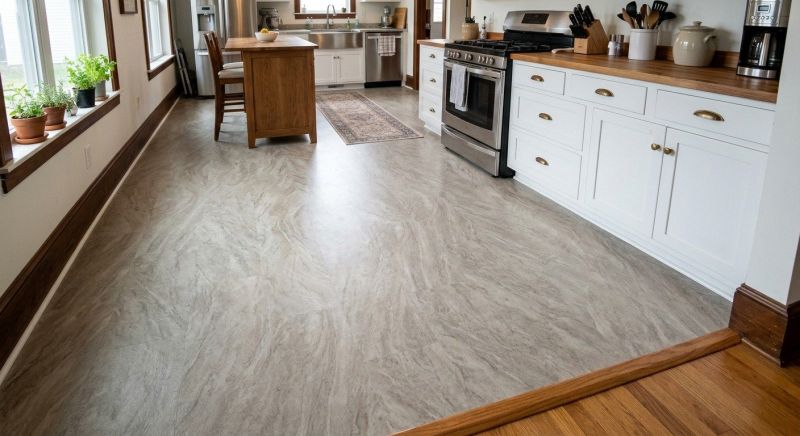 Sheet Linoleum Installation in Reston, VA