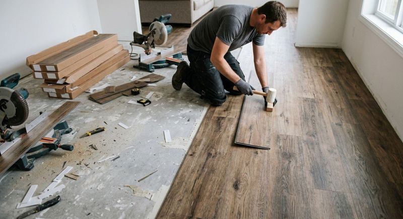 Vinyl Floor Replacement in Oxon Hill, MD