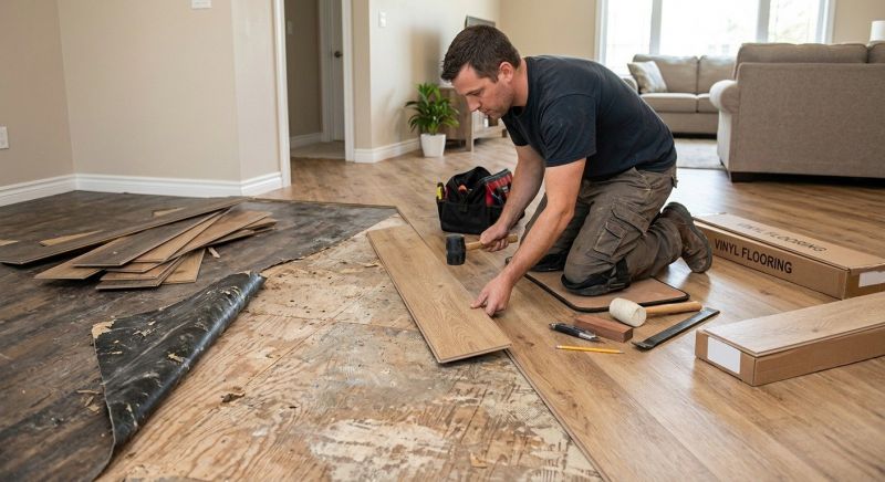Vinyl Flooring Installation in La Plata, MD