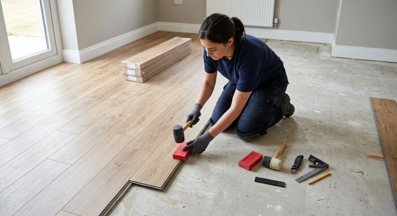 Vinyl Plank Floor Installation in Oxon Hill, MD