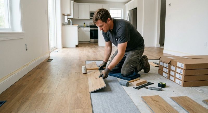 Vinyl Plank Floor Installation in Oxon Hill, MD